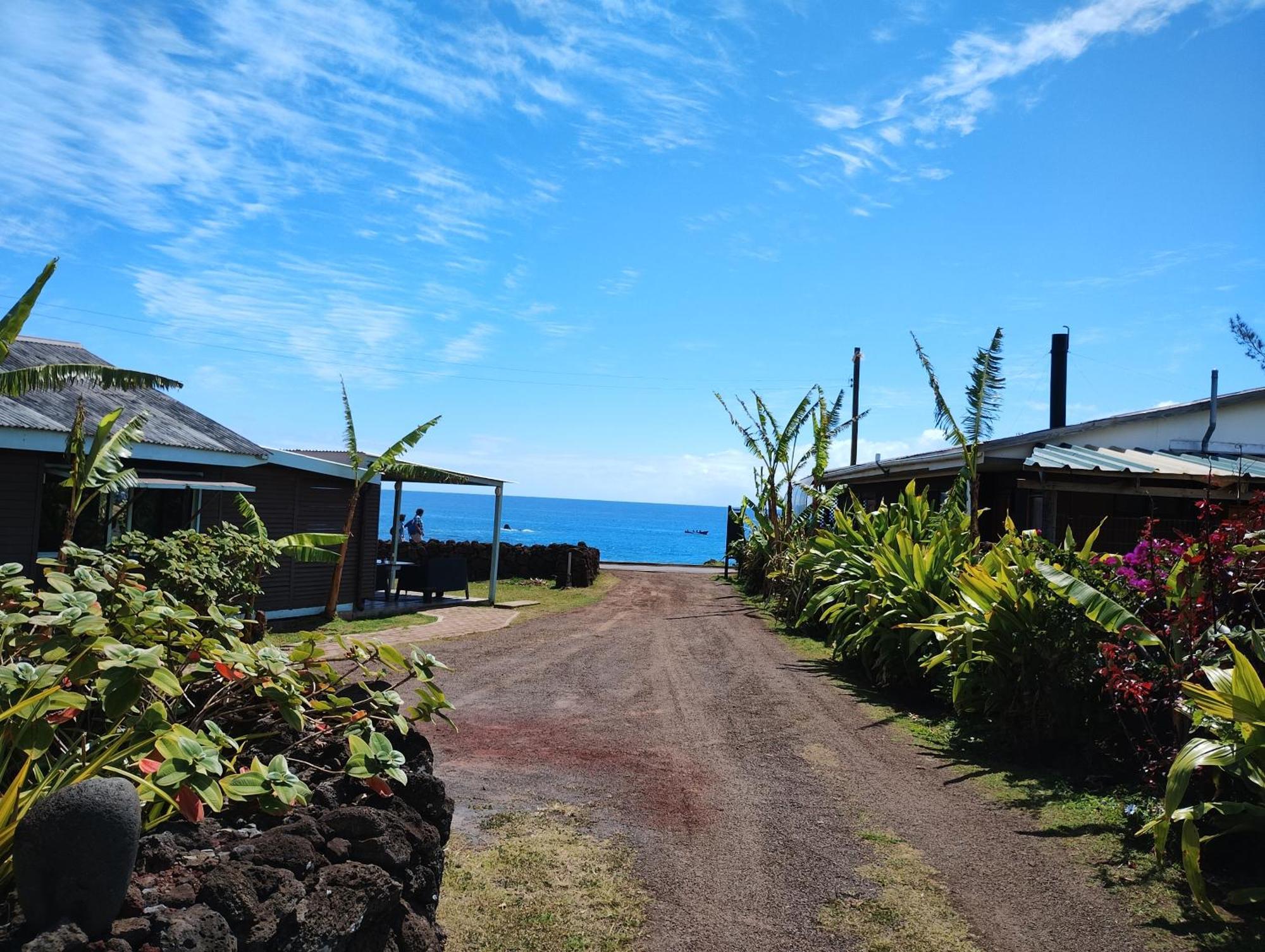 Cabanas Kitai Hanga Roa Esterno foto